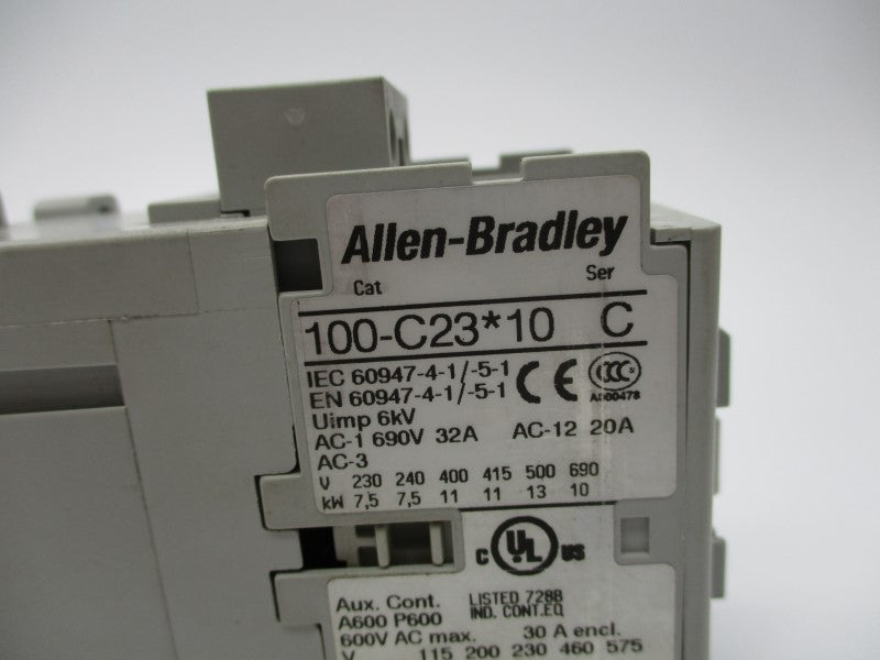 ALLEN BRADLEY 100-C23D10 SER. C 110/120V 32A NSNP