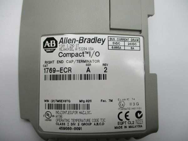 ALLEN BRADLEY 1769-ECR SER. A UNMP