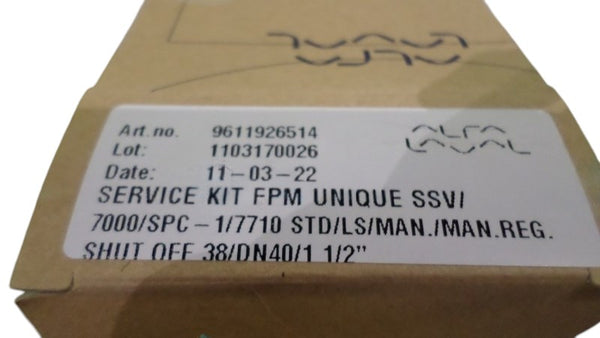 ALFA LAVAL 9611926514 SERVICE KIT NSMP