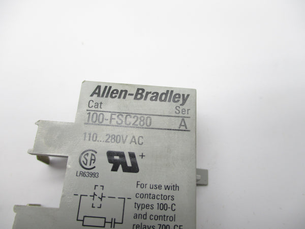 ALLEN BRADLEY 100-FSC280 SER. A 110-280VAC NSNP