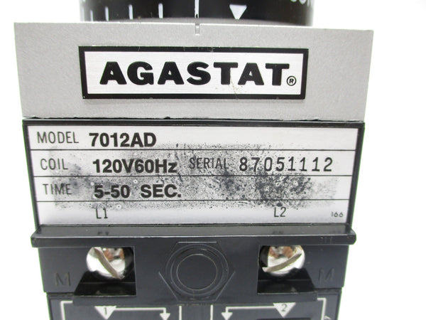 AGASTAT 7012AD 120V 5-50S NSNP
