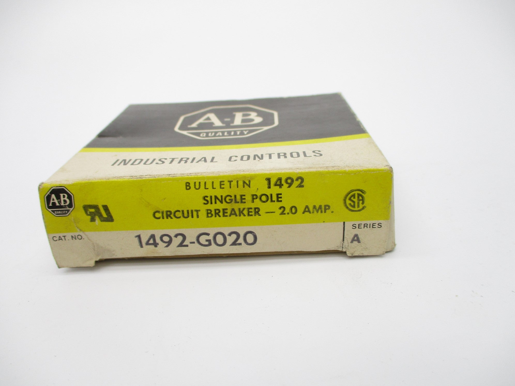 ALLEN BRADLEY 1492-G020 SER. A 2.0A 250V (BK/YL) NSMP