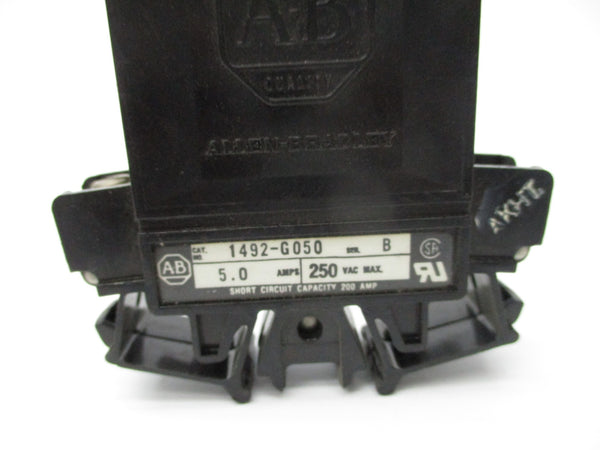 ALLEN BRADLEY 1492-G050 SER. B 5.0A 250V NSNP