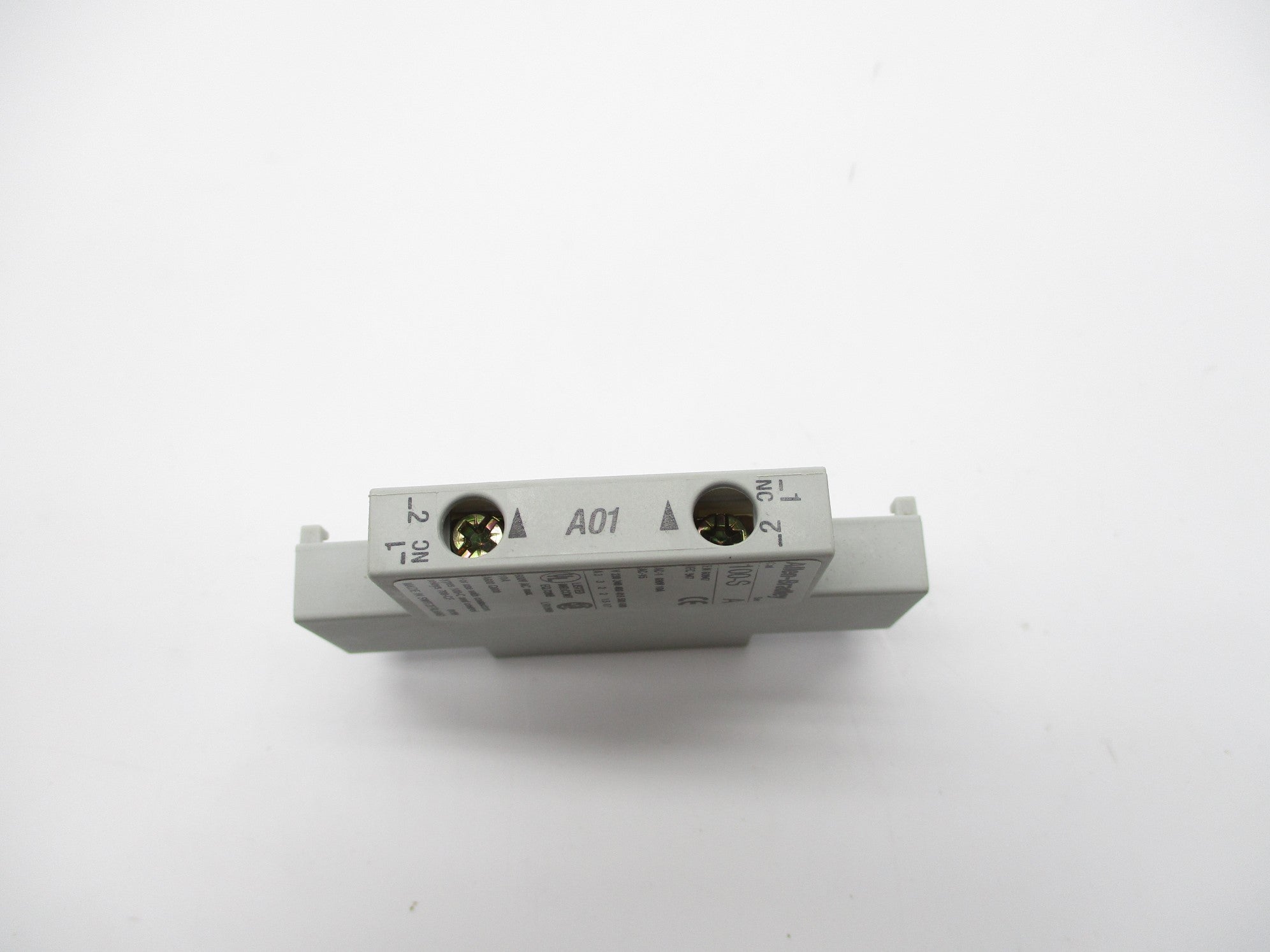 ALLEN BRADLEY 100-SA01 SER. A 600V 10A (BR/WH) NSMP