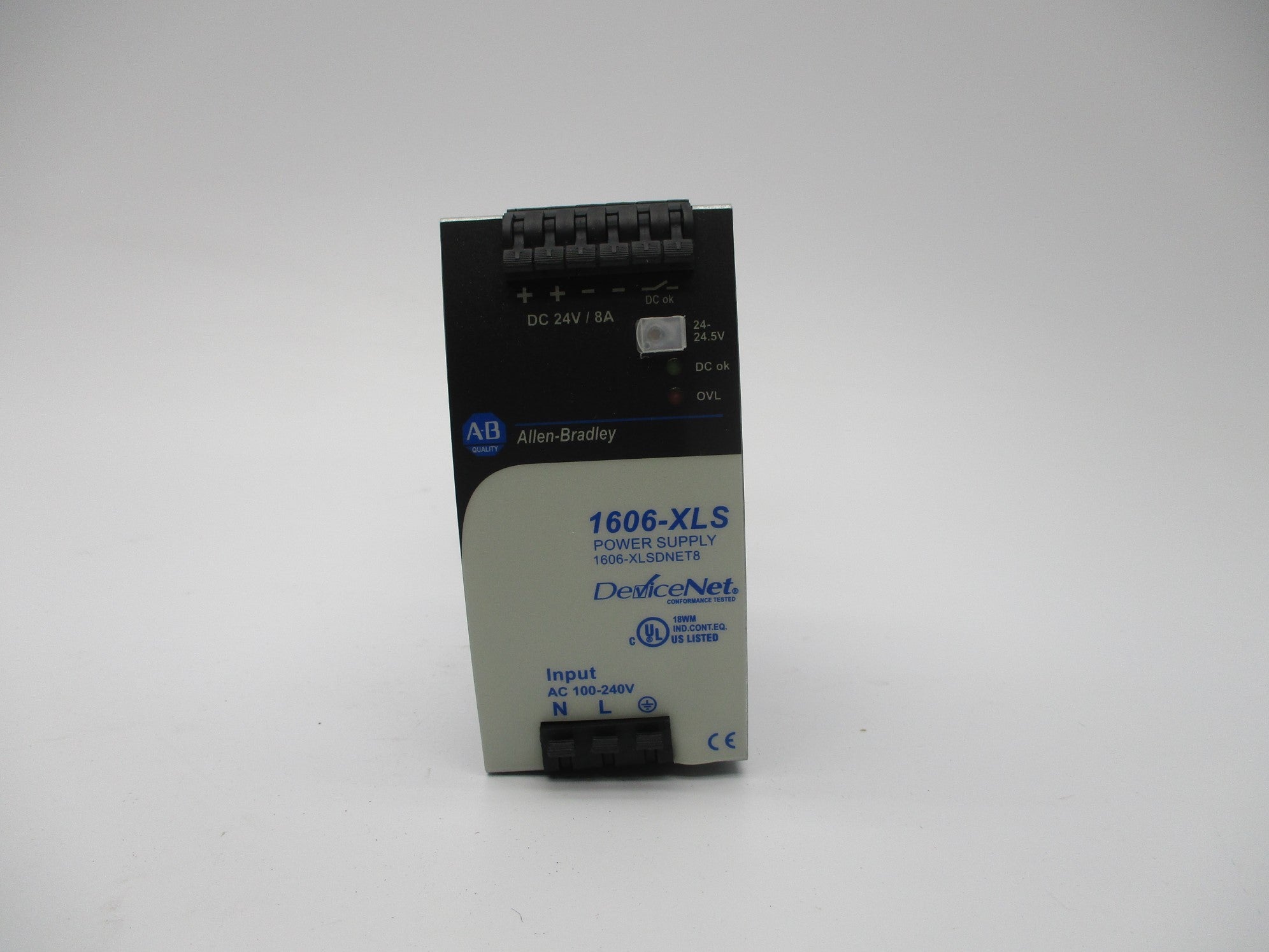 ALLEN BRADLEY 1606-XLSDNET8 SER. A 100-240VAC 2.3-1.0A NSMP