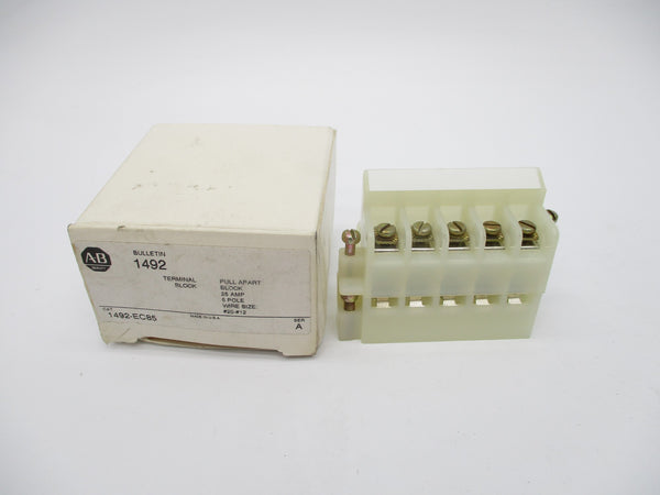 ALLEN BRADLEY 1492-EC85 SER. A 25A (WH) NSMP
