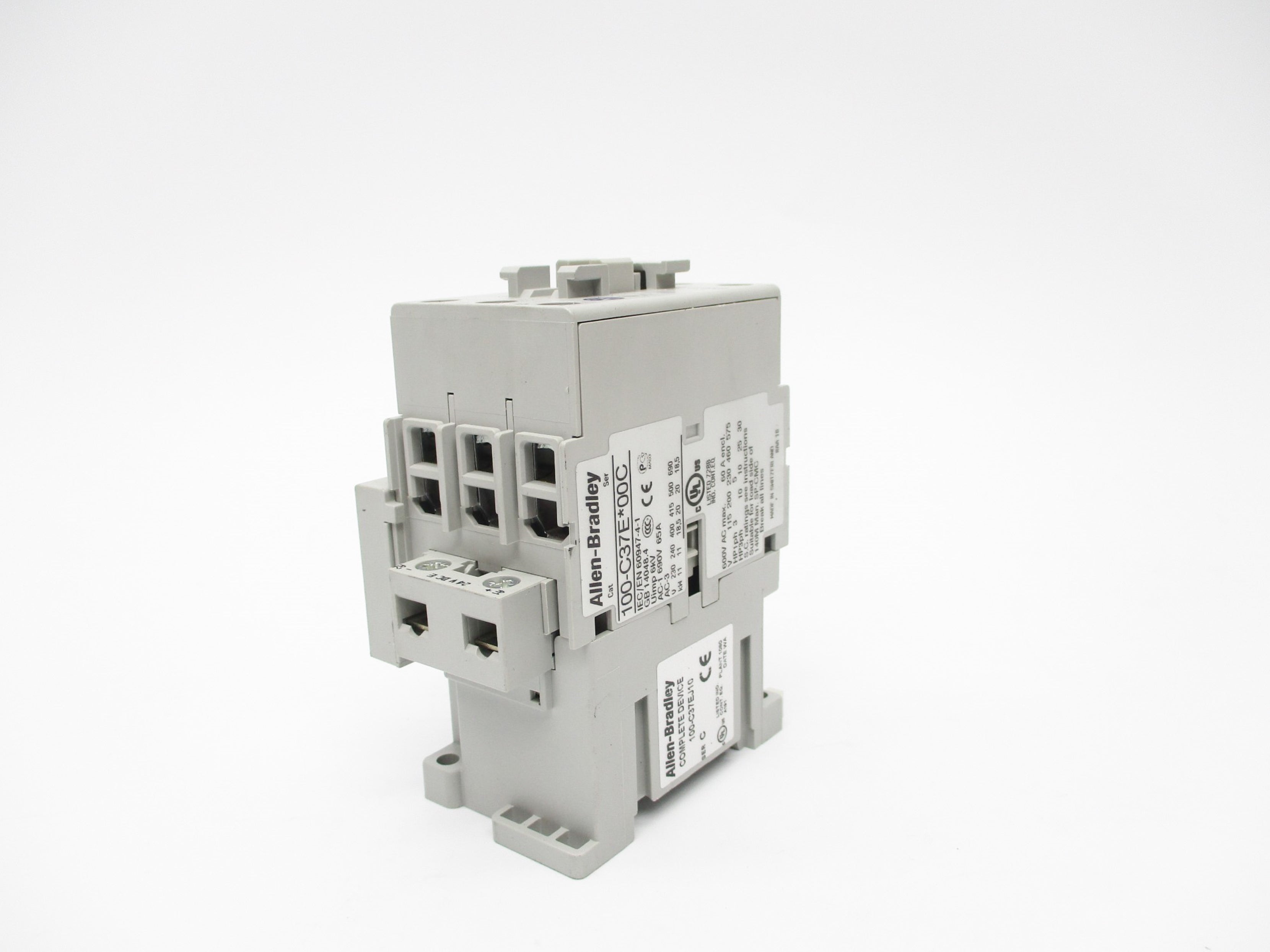 ALLEN BRADLEY 100-C37EJ10 SER. C 24VDC 65A NSNP