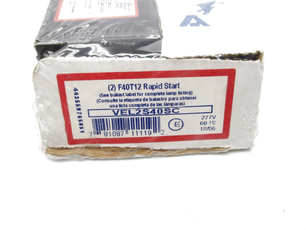 ADVANCE VEL2S40SC 277V 0.25A NSMP