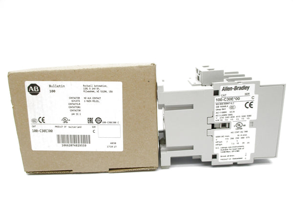 ALLEN BRADLEY 100-C30EJ00 SER. C 24VDC (BR/WH) NSMP