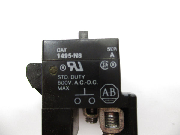 ALLEN BRADLEY 1495-N8 SER. A 600VAC/DC NSNP