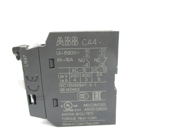 ABB CA4-10 400VAC 3A NSNP