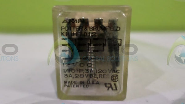 POTTER & BRUMFIELD KHU-17D12-12 RELAY 12VDC UNMP