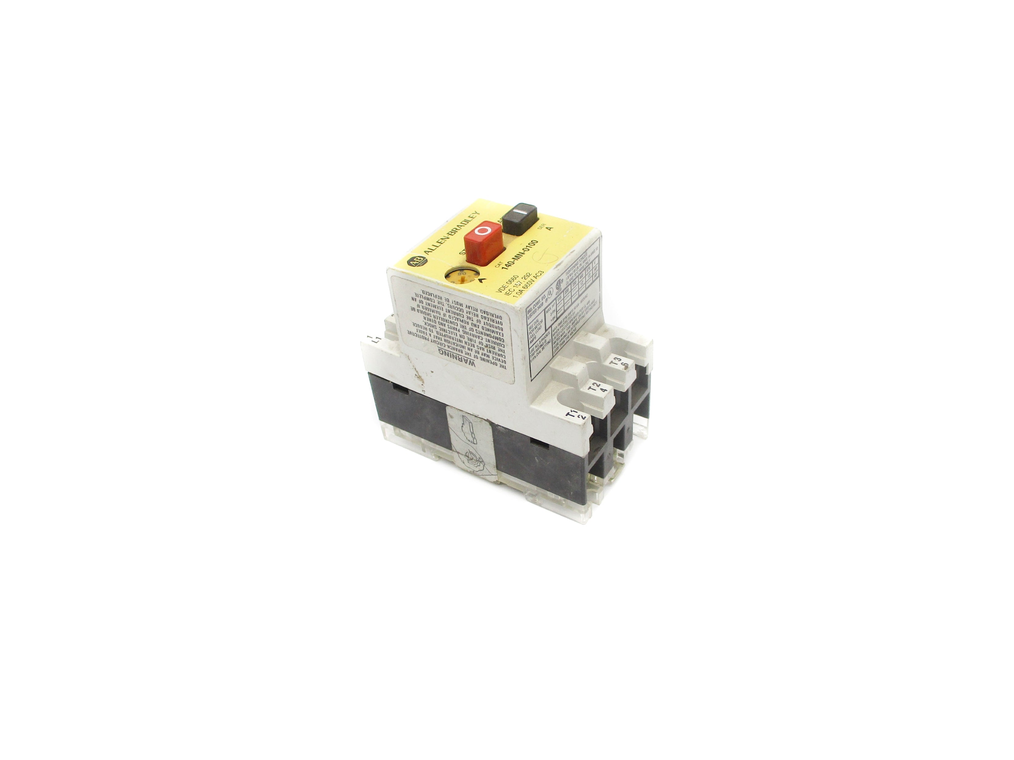 ALLEN BRADLEY 140-MN-0100 SER. A 660VAC 0.6-1.0A UNMP