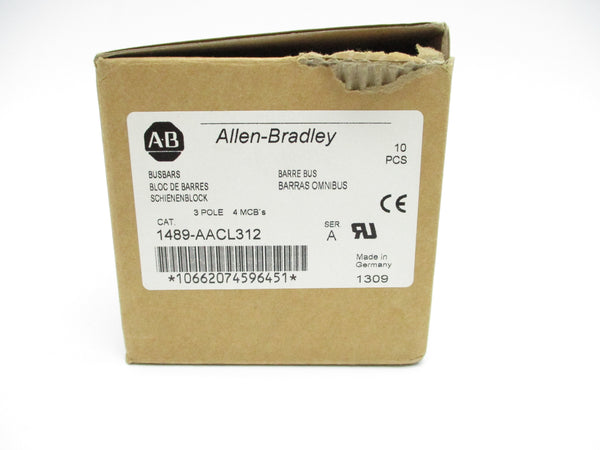 ALLEN BRADLEY 1489-AACL312 SER. A (PKG OF 10) NSMP