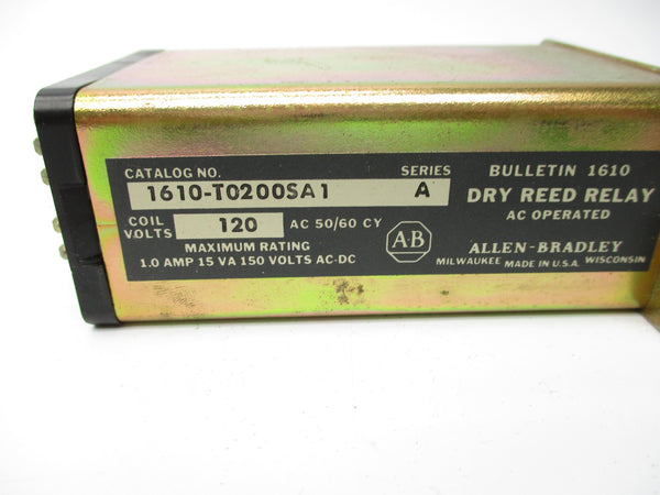 ALLEN BRADLEY 1610-T0200SA1 SER. A 120VAC NSNP