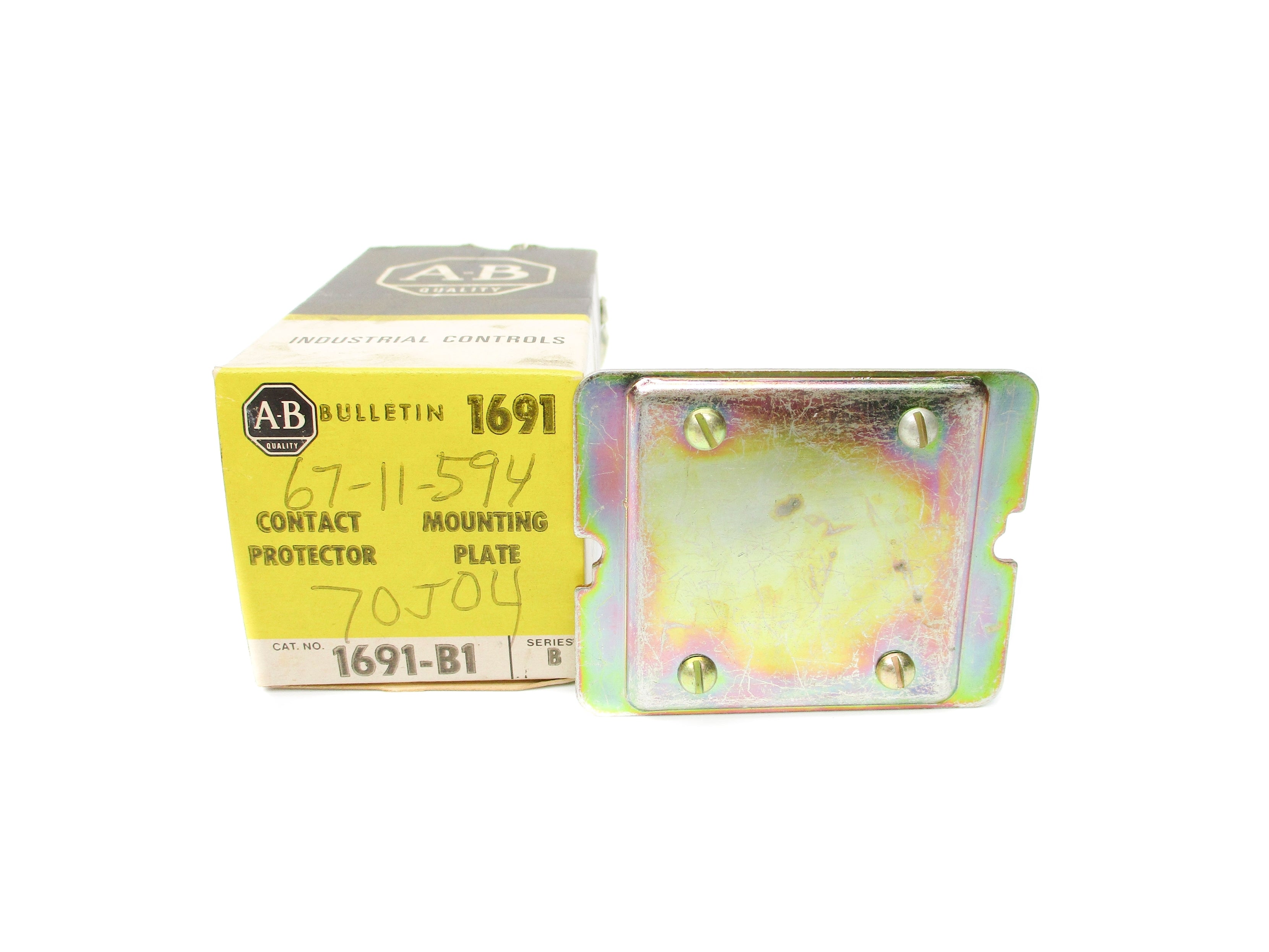 ALLEN BRADLEY 1691-B1 SER. B (BK/YL) NSMP