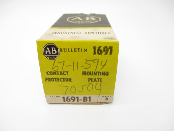 ALLEN BRADLEY 1691-B1 SER. B (BK/YL) NSMP