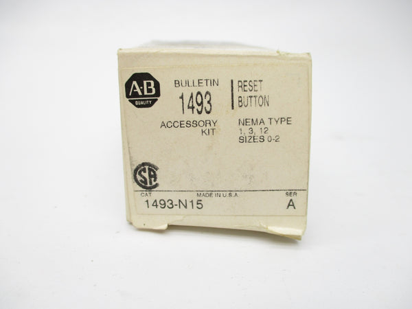 ALLEN BRADLEY 1493-N15 SER. A (GY/BL) NSMP