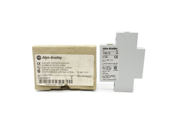 ALLEN BRADLEY 100-SA11 SER. A 600VAC 10A (BR/WH) NSMP