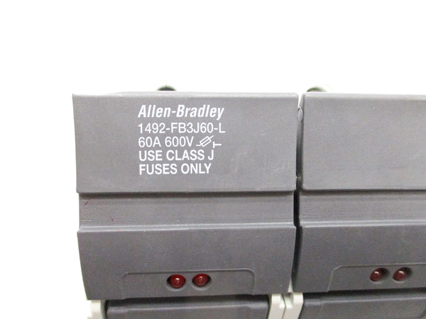 ALLEN BRADLEY 1492-FB3J60-L SER. B 600V 60A NSNP