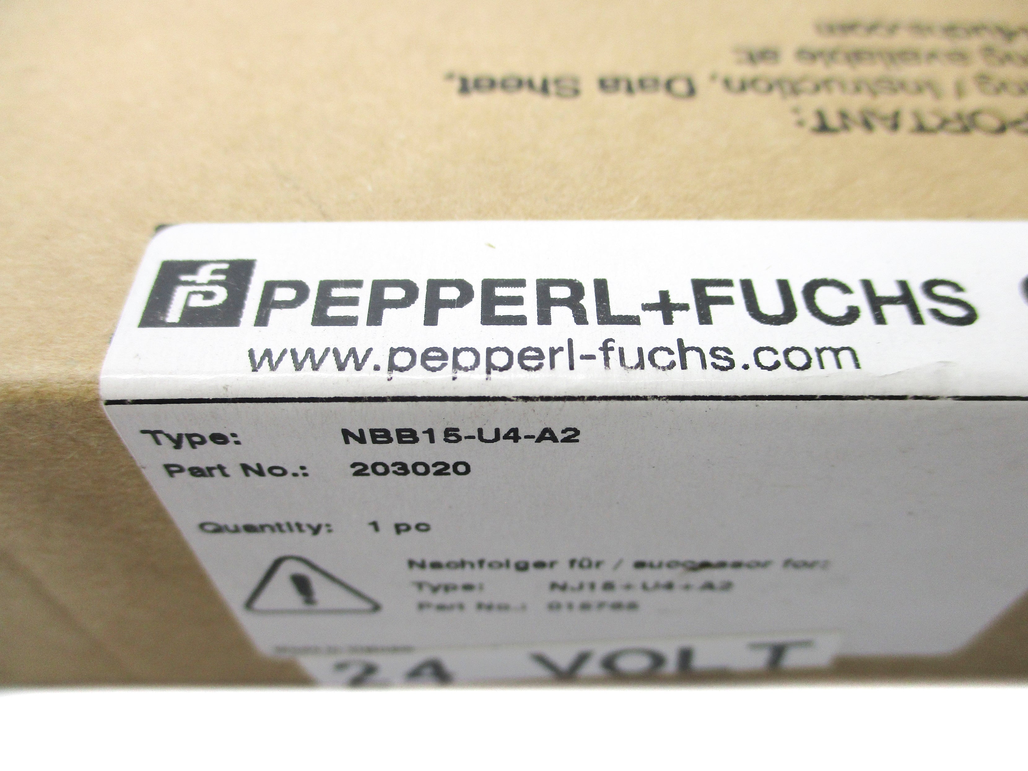 PEPPERL+FUCHS NBB15-U4-A2 203020 10-30VDC NSMP