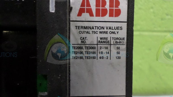 ABB TE3060 CIRCUIT BREAKER NSNP