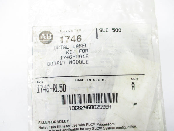 ALLEN BRADLEY 1746-RL50 SER. A NSMP