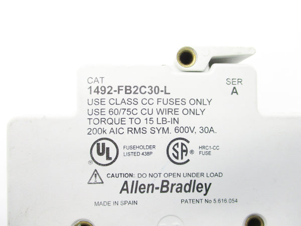 ALLEN BRADLEY 1492-FB2C30-L SER. A NSNP