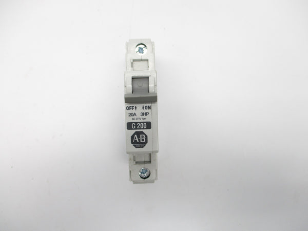 ALLEN BRADLEY 1492-CB1G200 SER. B 277VAC 20A NSNP