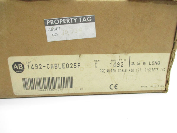 ALLEN BRADLEY 1492-CABLE025F SER. C (BR/YL) NSMP