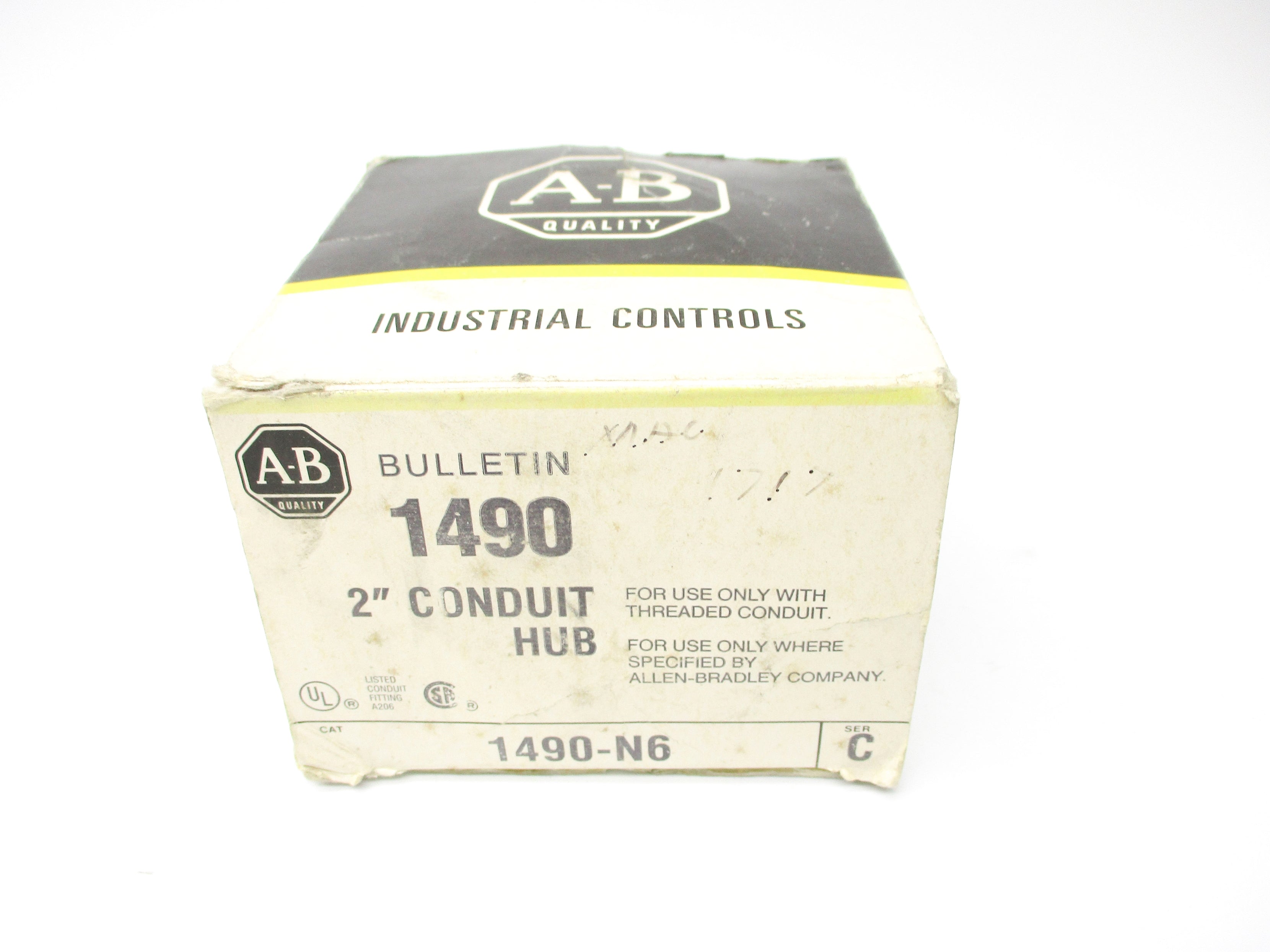 ALLEN BRADLEY 1490-N6 SER. C (BK/YL) NSMP