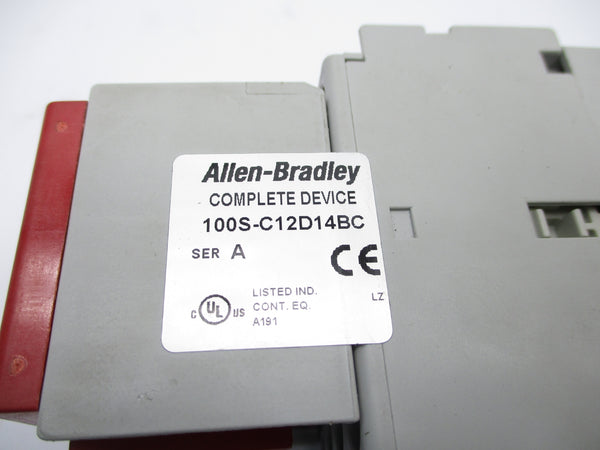 ALLEN BRADLEY 100S-C12D14BC SER. A 110/120V NSNP
