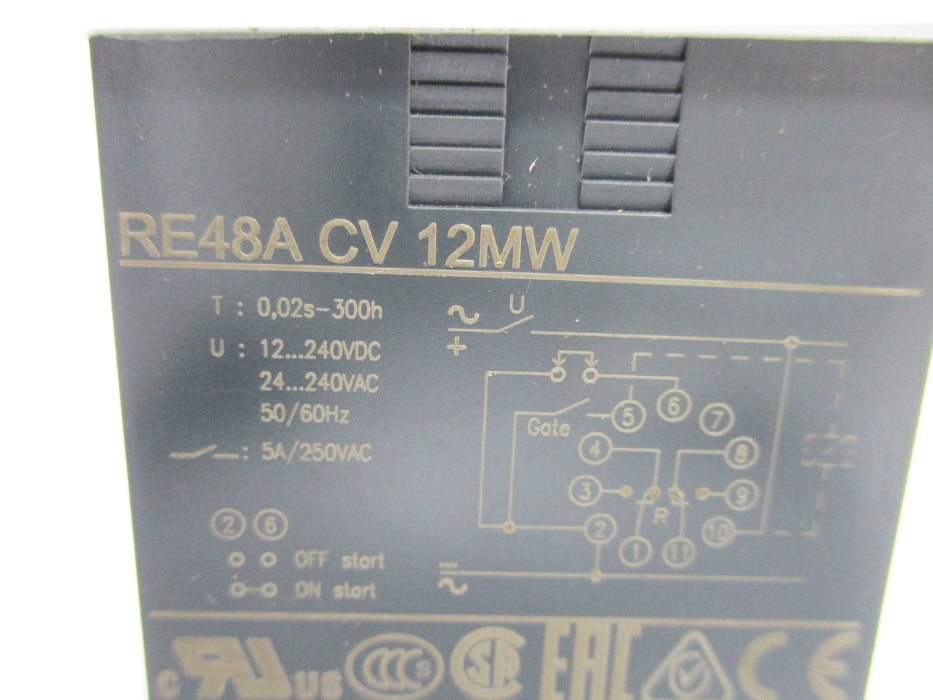 SCHNEIDER ELECTRIC RE48ACV12MW 24/240VAC 0.02S-300H NSNP
