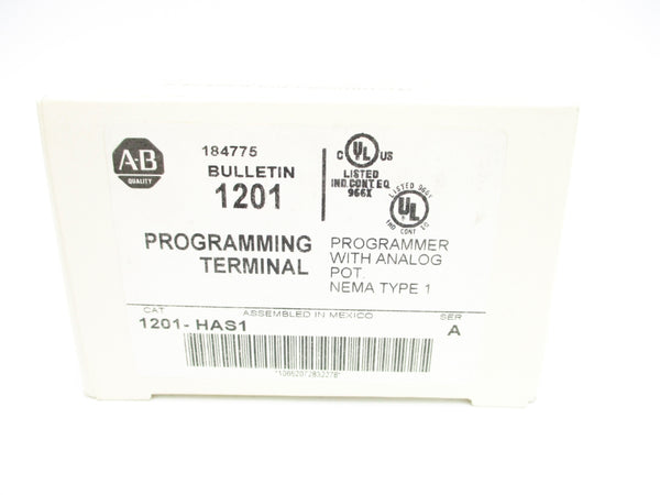 ALLEN BRADLEY 1201-HAS1 SER. A (WH) NSMP