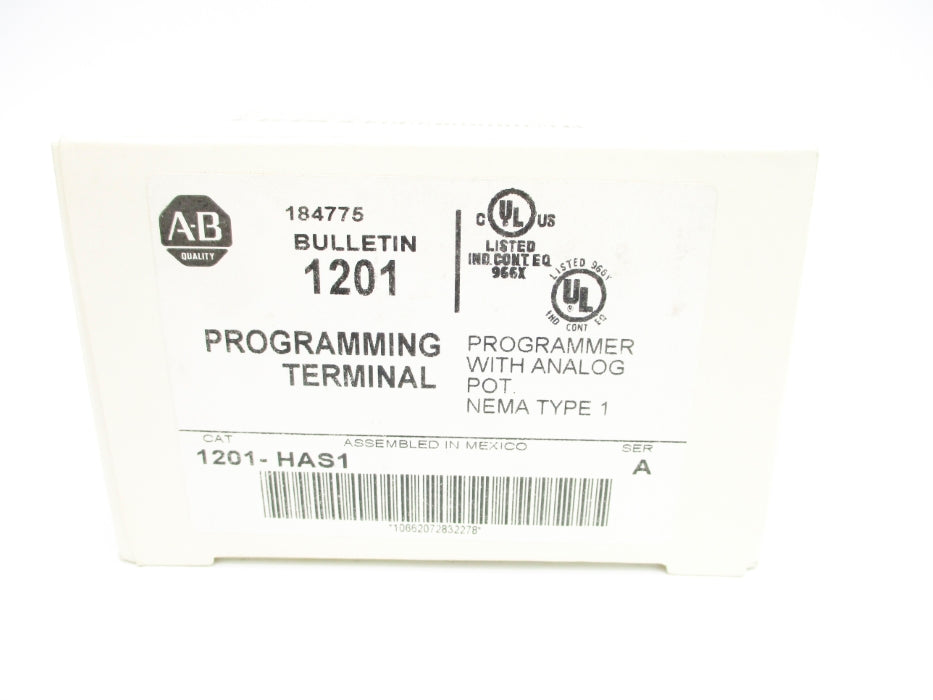 ALLEN BRADLEY 1201-HAS1 SER. A (WH) NSMP