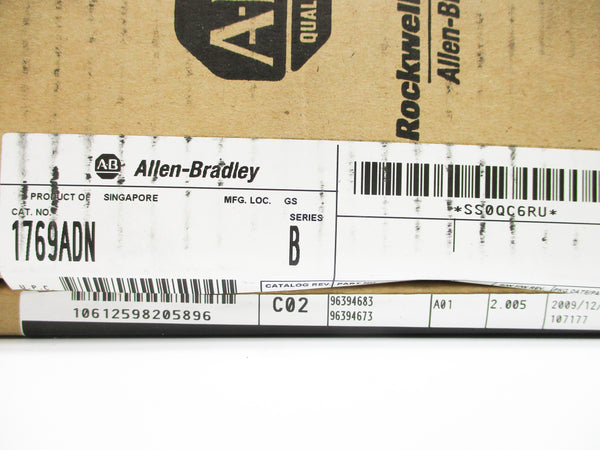 ALLEN BRADLEY 1769-ADN SER. B F/W 2.005 NSMP