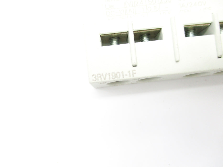 SIEMENS 3RV1901-1F 240VAC 2.5A NSNP