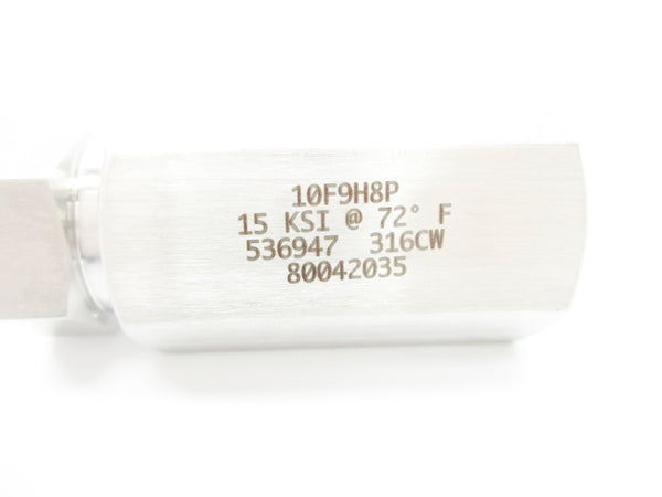 ADAPTER 10F9H8P 15KSI 72F NSNP