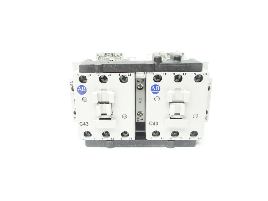 ALLEN BRADLEY 104-C43D22 SER. B 110/120V (BR/WH) NSMP