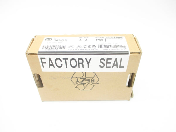 ALLEN BRADLEY 1762-IA8 SER. A DATE: 2007 NSFS