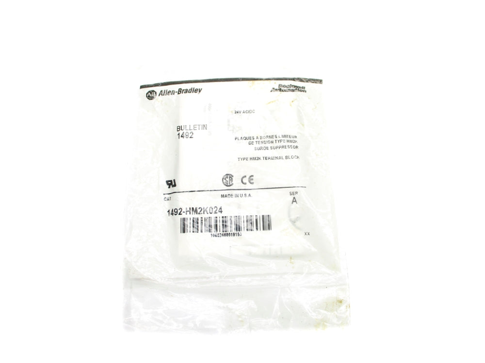 ALLEN BRADLEY 1492-HM2K024 SER. A NSMP