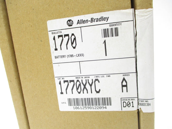 ALLEN BRADLEY 1770-XYC SER. A (BR/WH) NSMP