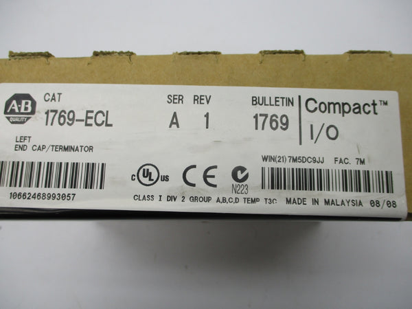 ALLEN BRADLEY 1769-ECL SER. A DATE: 2008 NSFS