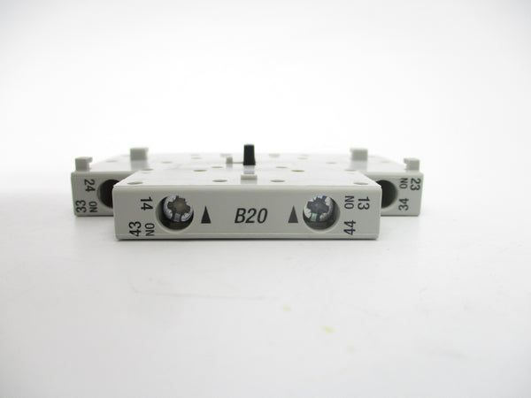 ALLEN BRADLEY 100-SB20 SER. B 600VAC 10A (BR/WH) NSMP