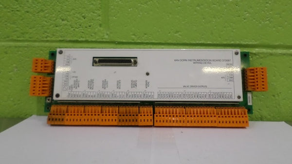 VAN DORN CO. 370087 INSTRUMENTATION BOARD  UNMP