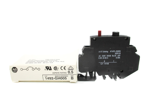 ALLEN BRADLEY 1492-GH005 SER. B 250VAC 0.5A NSMP