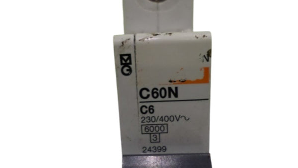 MERLIN GERIN 24399 CIRCUIT BREAKER 6A  UNMP