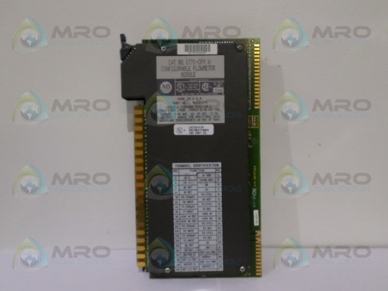 ALLEN BRADLEY 1771-CFM SER. A F/W A  UNMP