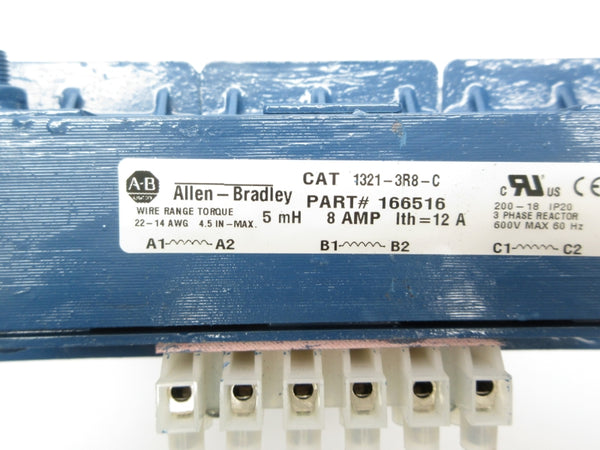 ALLEN BRADLEY 1321-3R8-C 166516 600V NSNP