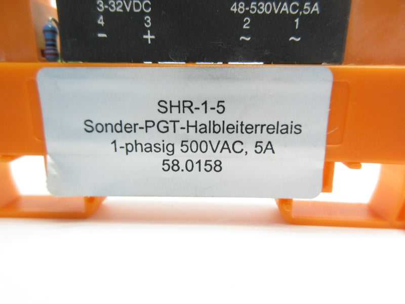 RELAY SOCKET SHR-1-5 500VAC 5A NSNP
